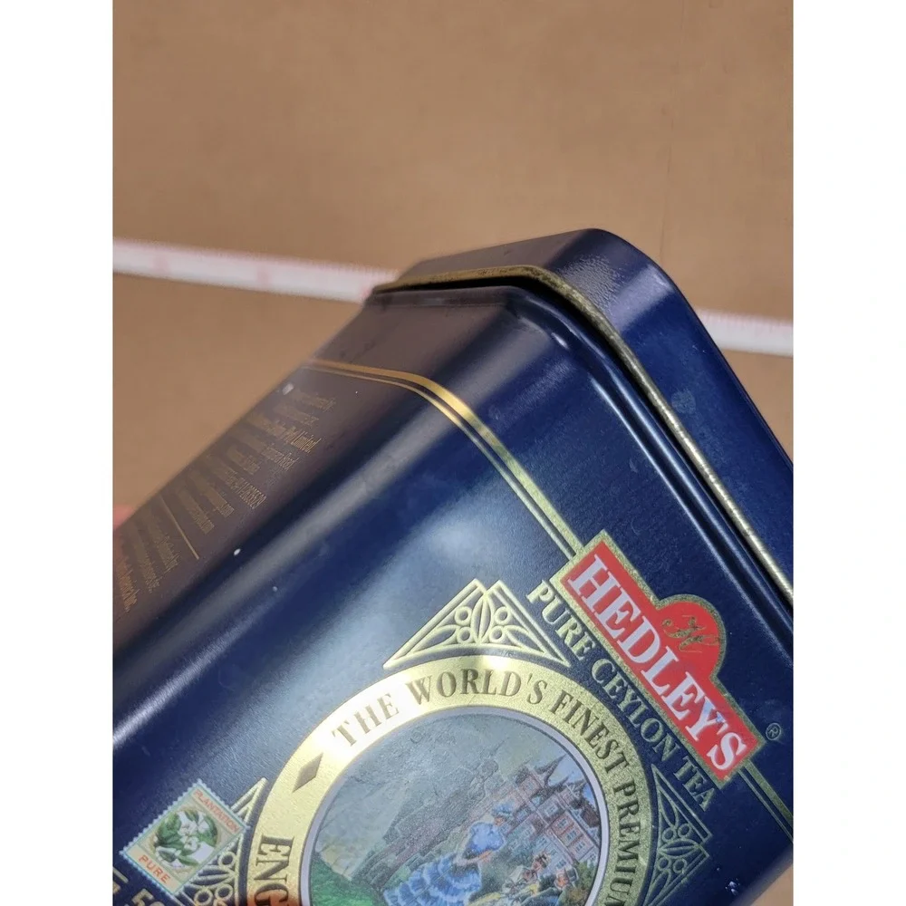 Hedley's Ceylon Tea + Harney & Sons HT Big Red Sun Decorative Tea Tins Set of 2